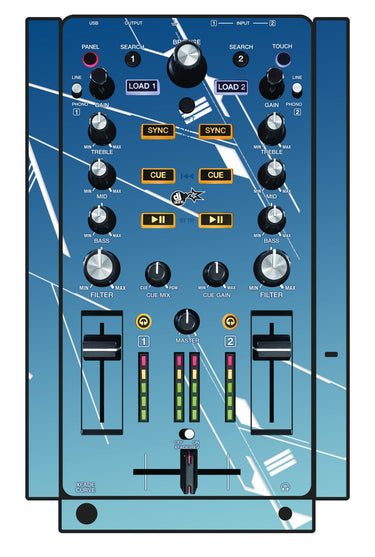 Akai Pro AMX Skin Constructor Blue